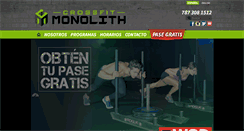 Desktop Screenshot of crossfit-monolith.com